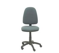 Chaise de bureau ergonomique - PIQUERAS Y CRESPO - Ayna - Noir - Tissu - Gris foncé - Avec accoudoirs