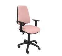 Chaise de bureau ergonomique PIQUERAS Y CRESPO - Modèle 14CPBALI710B10 - Rose - Tissu - Bras réglable inclus