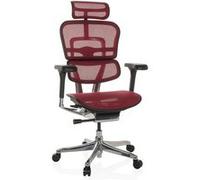 ERGOHUMAN GEN2 | tissu maille - Siège de direction de luxe Rouge