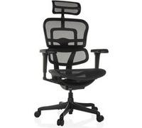 ERGOHUMAN SIGNATURE GEN2 | tissu maille - Siège de direction de luxe Noir
