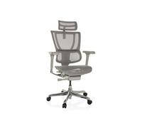 ERGOHUMAN SLIM G GEN2 | tissu maille - Siège de direction de luxe gris clair