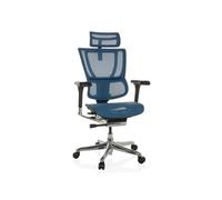 ERGOHUMAN SLIM GEN2 | tissu maille - Siège de direction de luxe Bleu