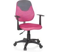 KIDDY STYLE - Chaise pivotante pour des enfants rose / gris