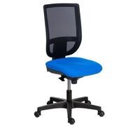 Chaise de bureau Nao maille bleu