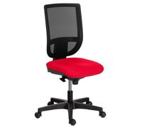 Chaise de bureau Nao maille rouge