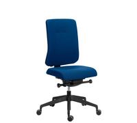 Chaise de bureau Ofys tissu - Bleu
