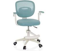 Chaise de bureau pour enfant / Chaise pour enfant KIDDY SMART tissu aqua hjh OFFICE Aqua G