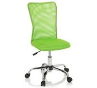 Chaise de bureau pour enfant KIDDY NET I Tissu maille vert hjh OFFICE Vert G