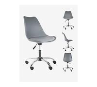 Chaise de bureau primaire à roulettes - gris - TU -