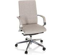 BESSONA - Siège de bureau de qualité professionnelle Beige chiné