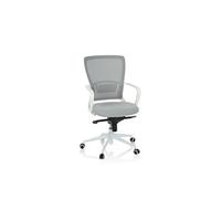 Chaise de bureau / Siége pivotant ESTRIA Tissu maille Gris