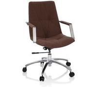 SARANTO II - Siège de bureau à domicile Brun