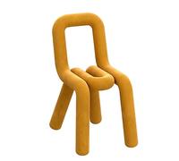 Chaise de coiffeuse moderne en velours, tabouret confortable pour chambre à coucher et salon, siège rembourré vert élégant, 46 x 76 cm