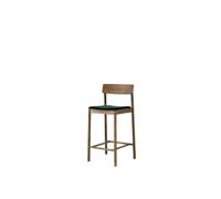 Chaise de Comptoir Betty TK14 Chêne fumé/Doux