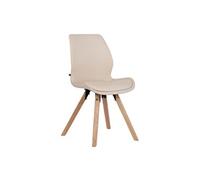 Chaise de conference clp interieur non empilable non pliable en bois H. 87.5 cm beige
