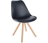 Chaise de conference clp interieur non pliable H. 81 cm en bois noir noir G