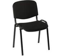 Chaise de conférence éco noir - pieds noir - noir Noir G