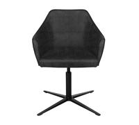 Chaise de conférence W-Cube 5 WxD 72x72cm/H 79-83cm/gliders included