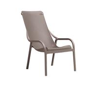 Chaise de Jardin 4 Pieds Avec Accoudoirs Nardi Net Lounge 40329.10.000 Tortora