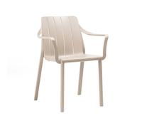 Chaise de Jardin 4 Pieds Empilable Avec Accoudoirs Nardi Tiberina 40205.24.000 Corda