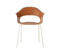 Chaise de Jardin 4 Pieds Empilable Sans Accoudoirs Scab Lady B 2696 VL 73 Terre cuite