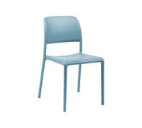Chaise de Jardin 4 Pieds Sans Accoudoirs Nardi Riva Bistrot 40247.39.000.06 Celeste