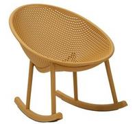 Chaise de Jardin à Bascule "Ibiza" 88cm Moutarde Jaune