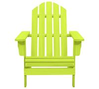 Chaise de jardin Adirondach en bois massif de sapin rouge
