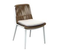 Chaise de jardin aluminium et résine synthétique - Como
