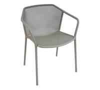 Chaise de jardin avec accoudoirs Darwin WxHxD 60x77x55cm