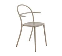 Kartell - Fauteuil empilable Beige