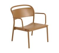 Chaise de jardin avec accoudoirs Lounge Linear Steel WxHxD 68.4x754x70.5cm