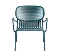 Chaise de jardin avec accoudoirs W nd WxHxD 66x77x62cm