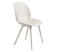 GUBI Chaise Beetle Dining Outdoor alabaster white