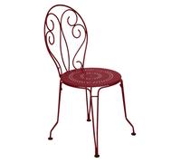 Chaise de jardin empilable FERMOB Montmartre - Piment