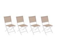 Chaise de jardin - Hespéride - Essentia - Aluminium pliable - Résistante aux UV - Facile à entretenir