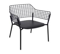 Chaise de jardin lounge avec accoudoirs Lyze WxHxD 76x73x72cm
