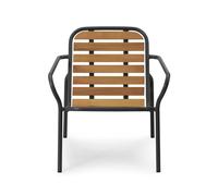 Normann Copenhagen - Fauteuil bas empilable Bois naturel