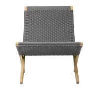 Chaise de jardin MG501 Cuba pliable WxHxD 61x76x79cm