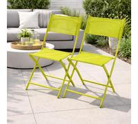 chaise de jardin pliante 2 places Chaise de camping pliante vert lime