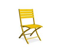 Chaise de Jardin Pliante "Marius" 82cm Moutarde