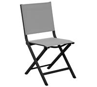 Chaise de jardin pliante Proloisirs Thema - Perle Chiné