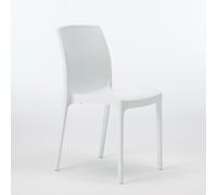 Chaise de Jardin Poly-rotin café bar glaciers empilable Boheme Grand Soleil