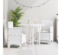Chaise De Jardin Vidaxl Ensemble De 2 Blanc Osier Standard Durable