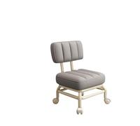 Chaise de Pédicure Réglable avec Roulettes Pivotantes Repose-Pieds pour Salon Maison Barbier