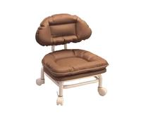 Chaise de pédicure rotative avec dossier et roues pour salon de spa, usage domestique, tabouret de manucure portable avec siège coussin, vinyle facile à nettoyer, pivotant à 360 degrés hydraulique