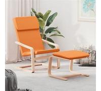 vidaXL Chaise de relaxation - Jaune foncé
