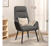 VIDAXL Chaise relaxation - Gris clair