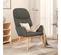 vidaXL Fauteuil relax tissu gris clair Gris clair G
