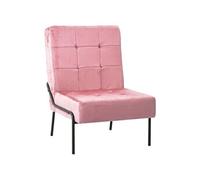 vidaXL Chaise relaxation 65 cm - Rose Velours